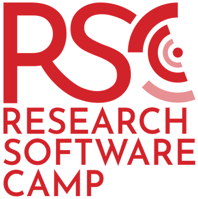 Research Software Camp stacked logo