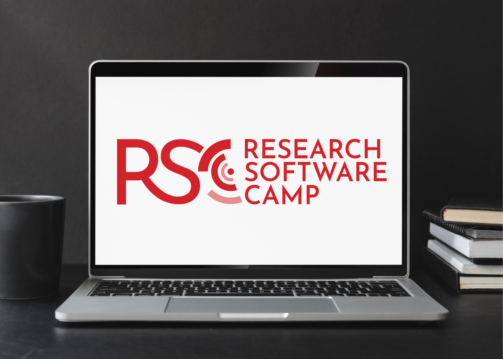 RSC logo on a laptop