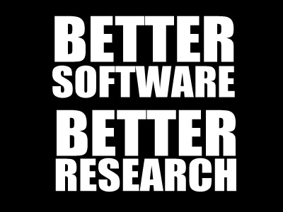 Better software better research