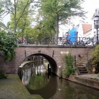 Brick bridge in Utrecht