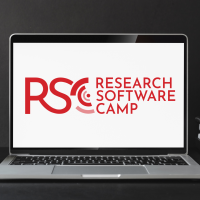 RSC logo on a laptop
