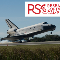 Shuttle landing, RSC logo