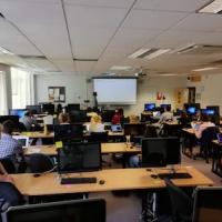 Photo of Software Carpentry workshop